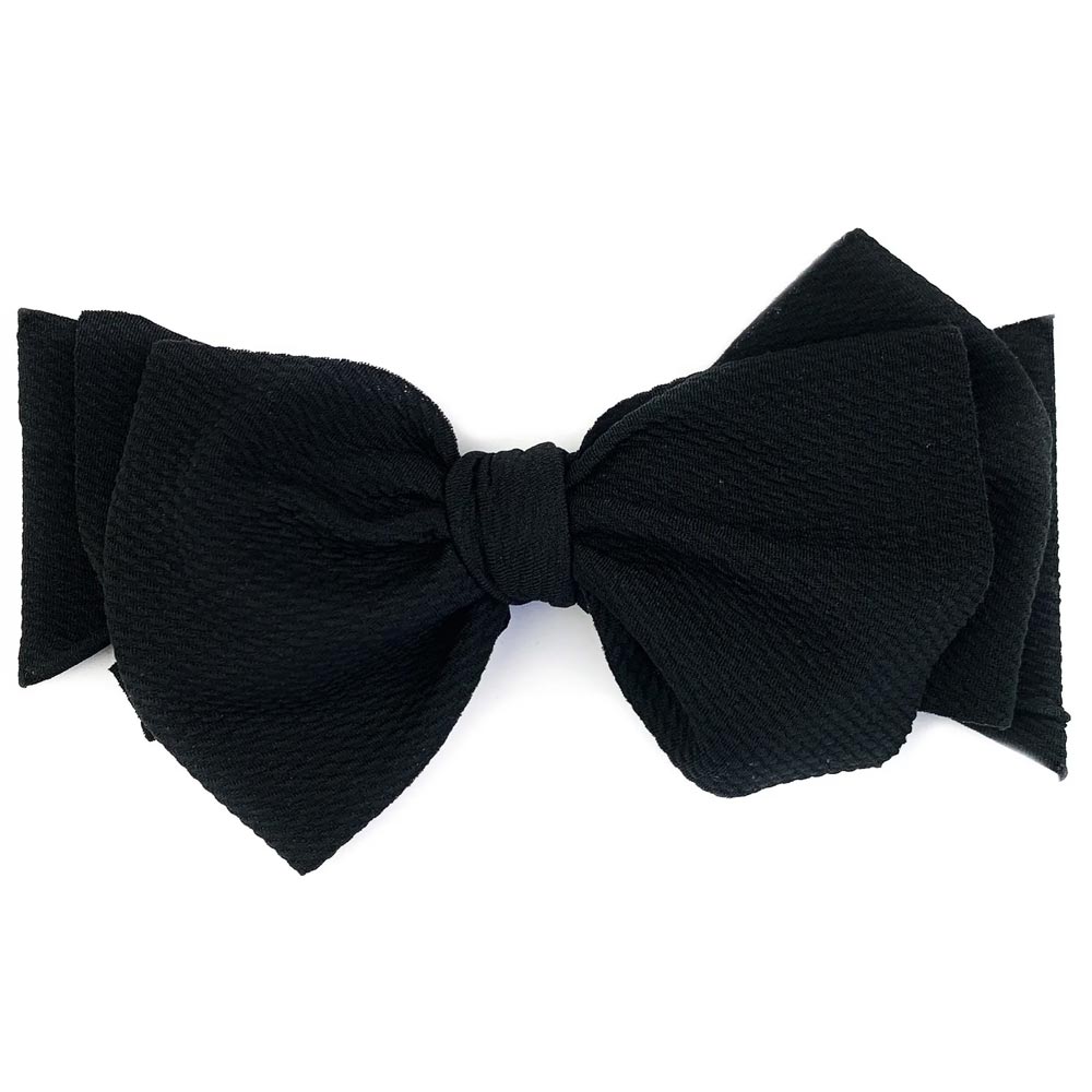 Black Lana Bow by Baby Wisp - Lagoon Baby + Toy Shoppe