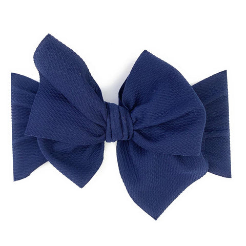 Navy Lana Bow by Baby Wisp - Lagoon Baby + Toy Shoppe