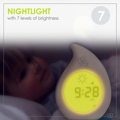 Nightlight has 7 levels of brightness.