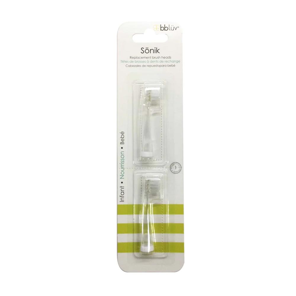 *bbluv Sonik Toothbrush Replacement Heads (2-Pack)