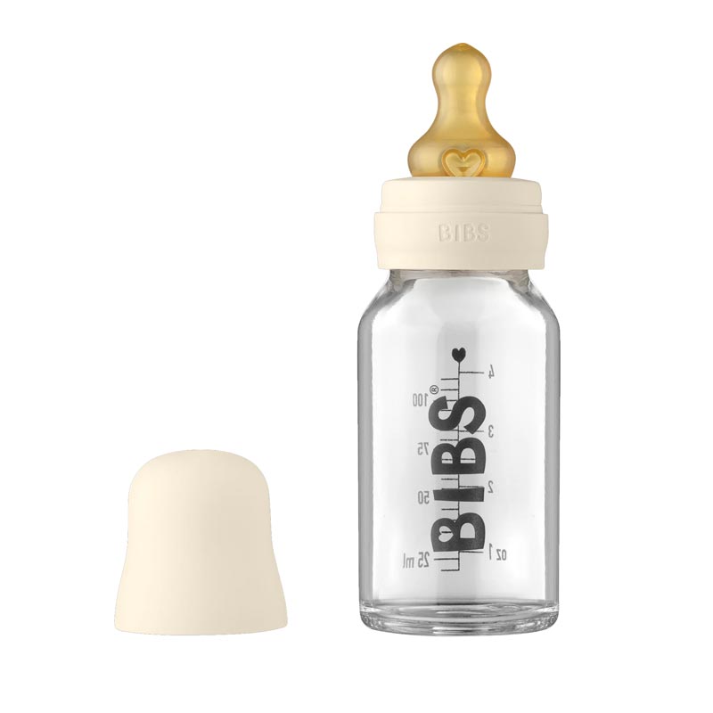 *Bibs Baby Glass Bottle Complete Set - 110mL