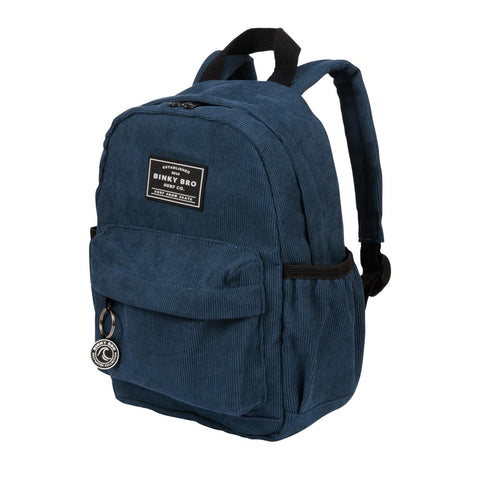 *BinkyBro Toddler Backpack - Navy Cord