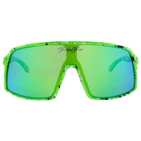 *BinkyBro Sunglasses - Monteverde (Electric Green)