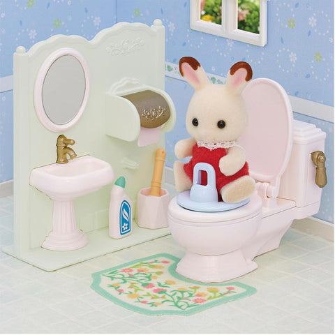 *Calico Critters Toilet Set