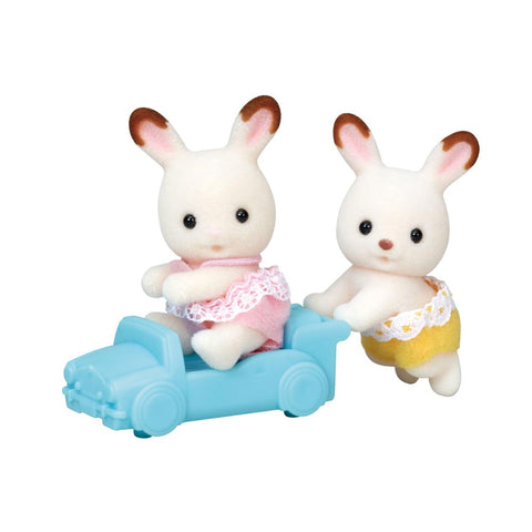 *Calico Critters Chocolate Rabbit Twins