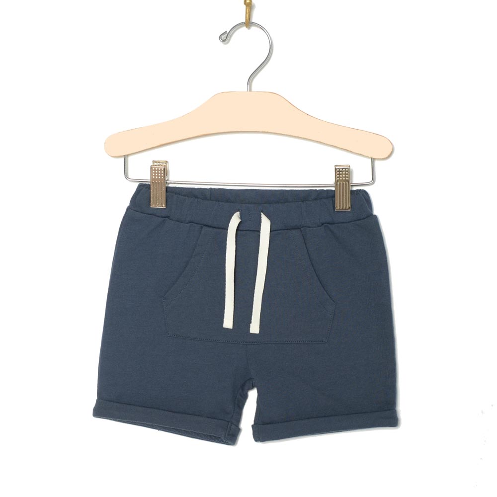 City Mouse Kangaroo Pocket Shorts - Indigo