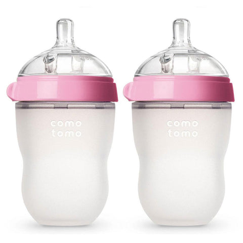 *Comotomo Natural Feel Baby Bottle - 2 Pack