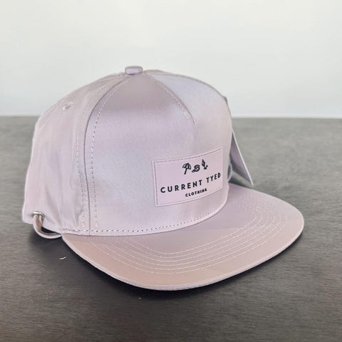 Current Tyed Made for "Shae'd" Waterproof Snapback Hat - Dusty Lilac Tonal