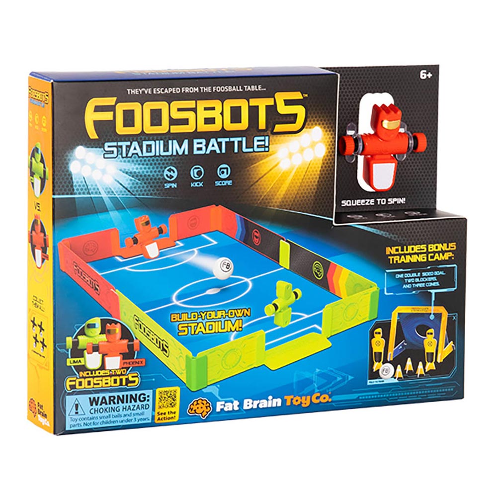 *Fat Brain Toys Foosbots Stadium Battle Set