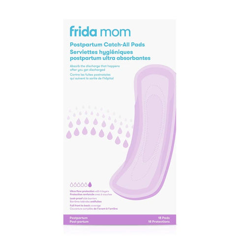 FridaMom Postpartum Catch-All Pads 18-Pack