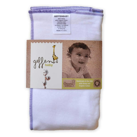 Geffen Baby FLEECE Prefold Cloth Diaper - Single