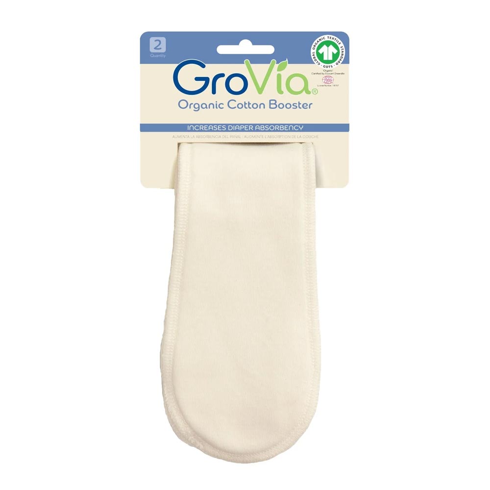 GroVia Organic Cotton Booster 2-pack