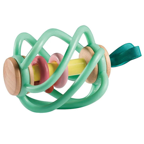 *Hape Apple Grab Teether Baby Toy