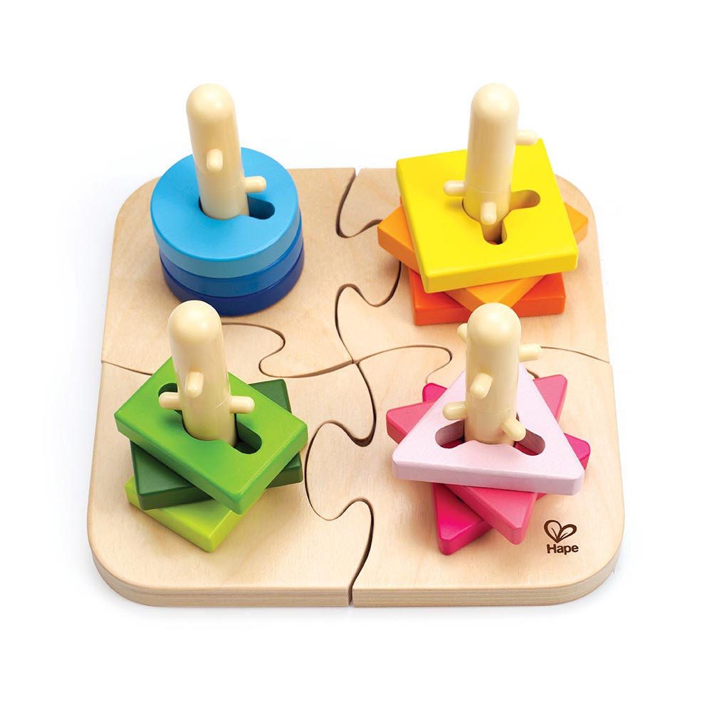 *Hape Creative Peg Puzzle