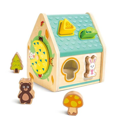 *Hape Critter House Shape Sorter