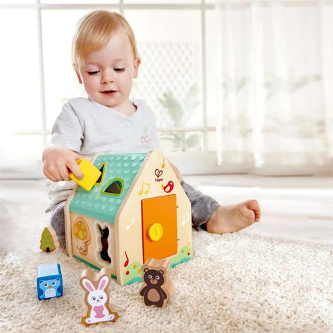 *Hape Critter House Shape Sorter