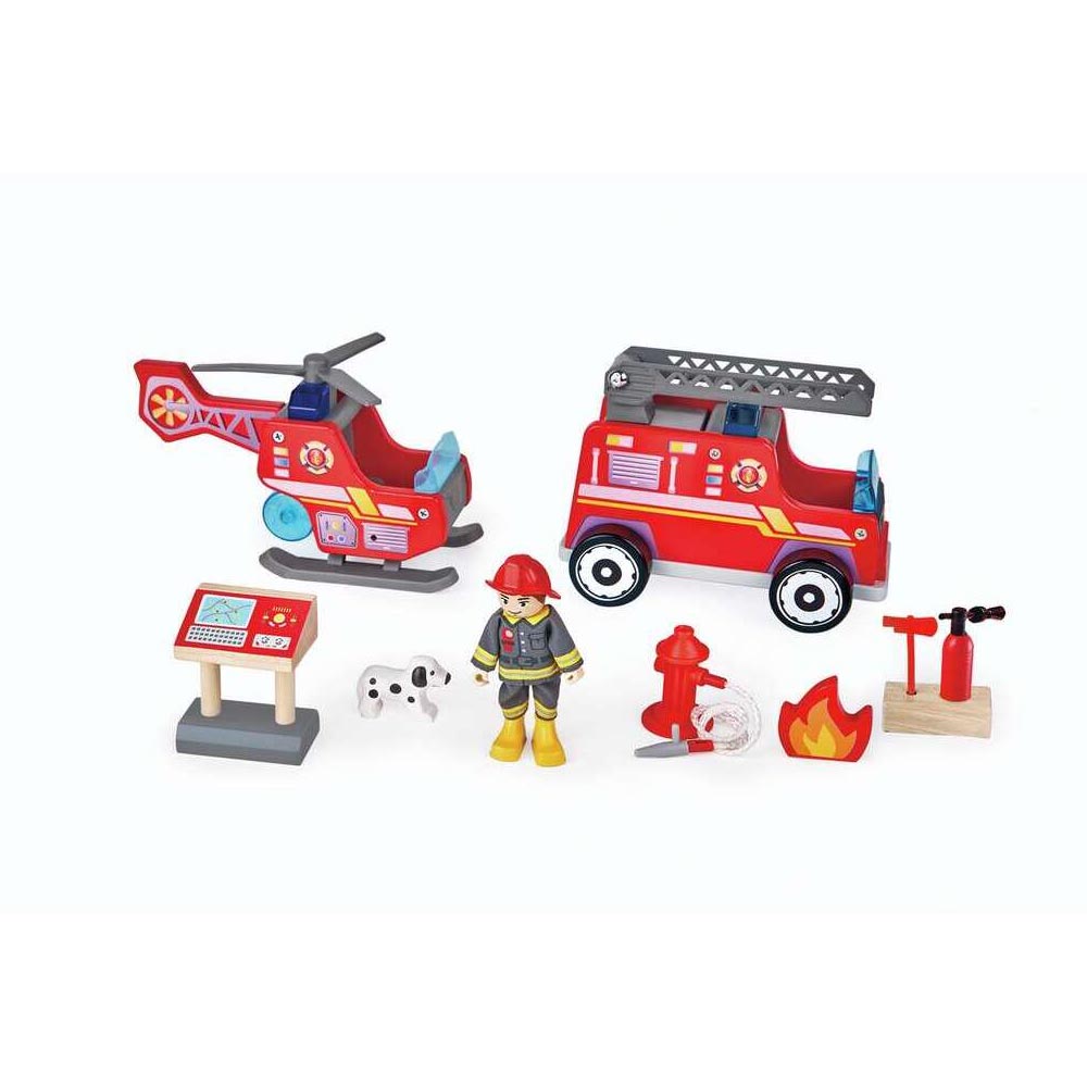 *Hape City Fire Station