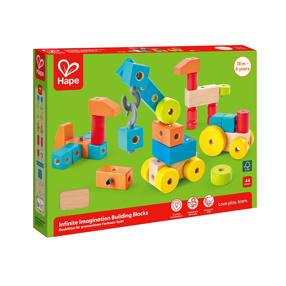 *Hape Infinite Imagination Building Blocks