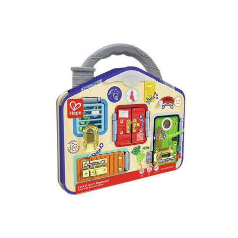 *Hape Lock & Learn Playboard