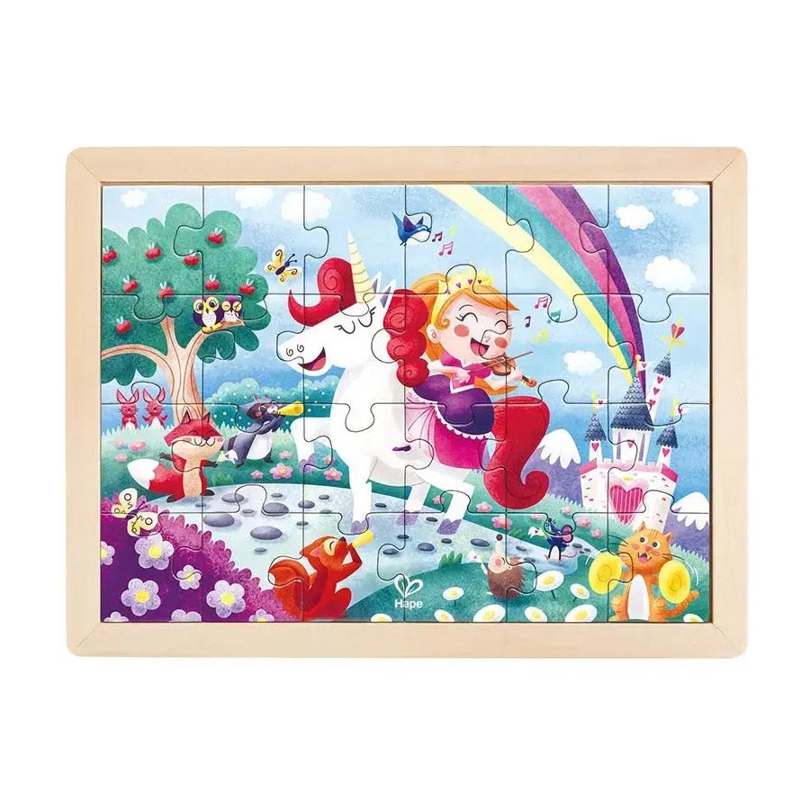 *Hape Unicorn Friends Puzzle