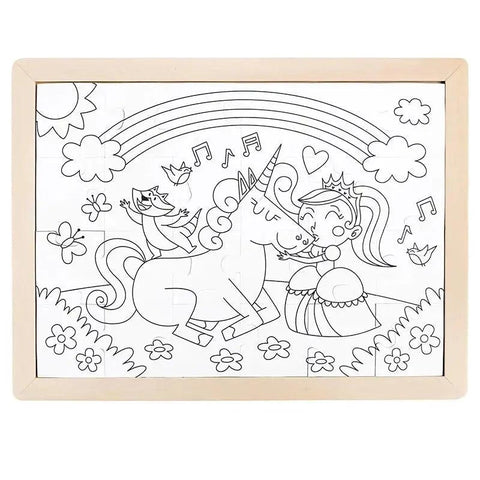 *Hape Unicorn Friends Puzzle