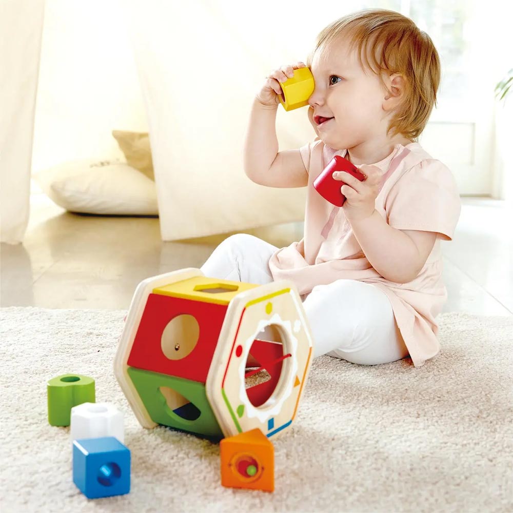 *Hape Wooden Wonder Shape Sorter