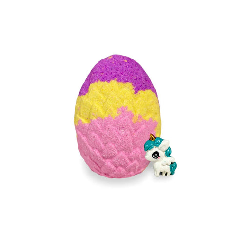 *Happy Hippo Bath Bomb with Toy - Unicorn Egg