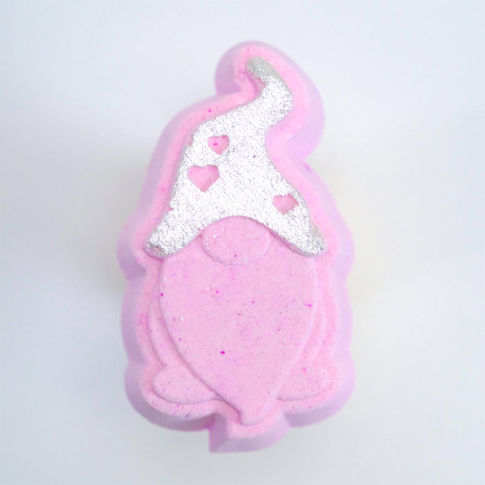 *Happy Hippo I Gnome You Love Me Bath Bomb - Pink