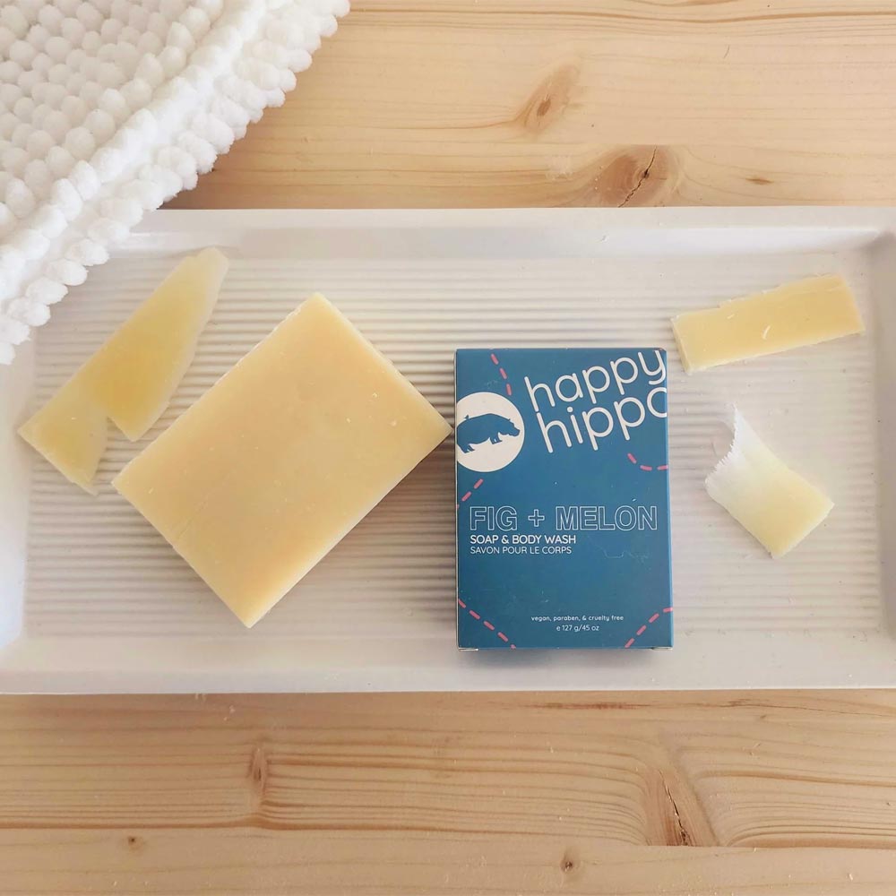 *Happy Hippo Natural Bar Soap - Fig & Melon