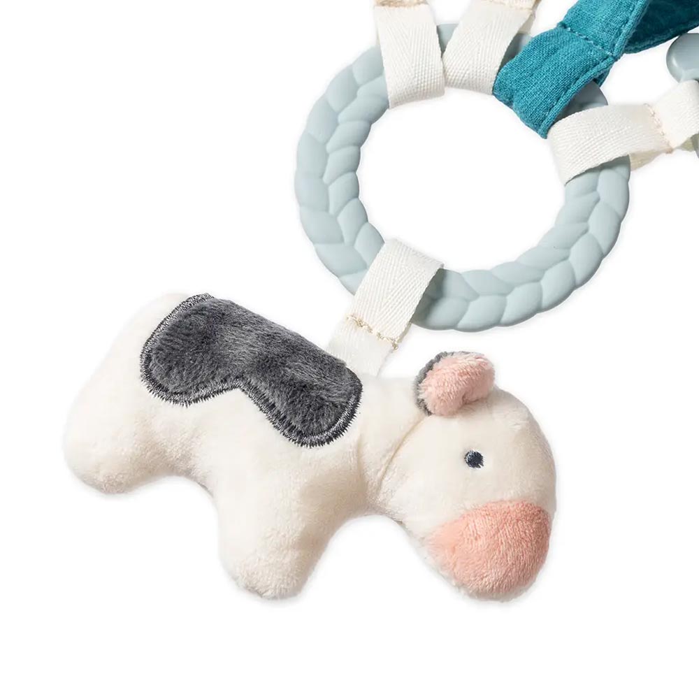 *Itzy Ritzy Bitzy Busy Ring Teething Activity Toy - Farm