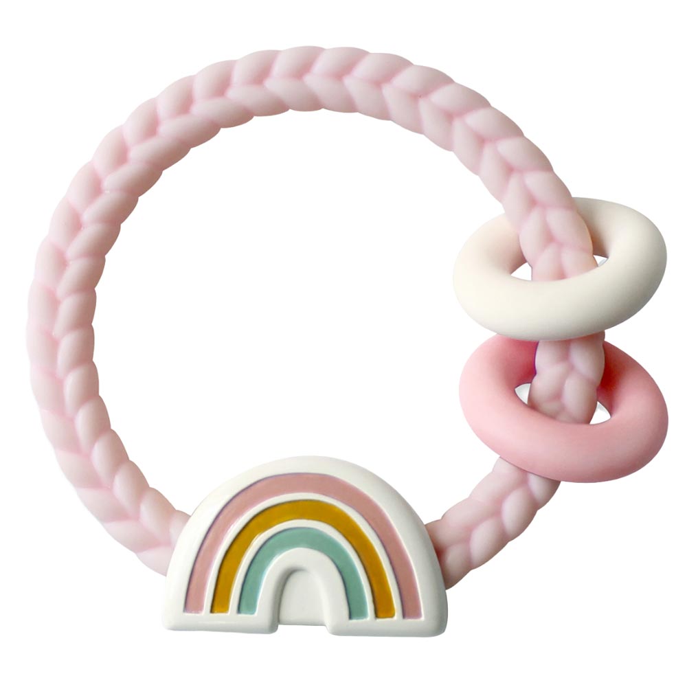 *Itzy Ritzy Rattle Rainbow - PINK