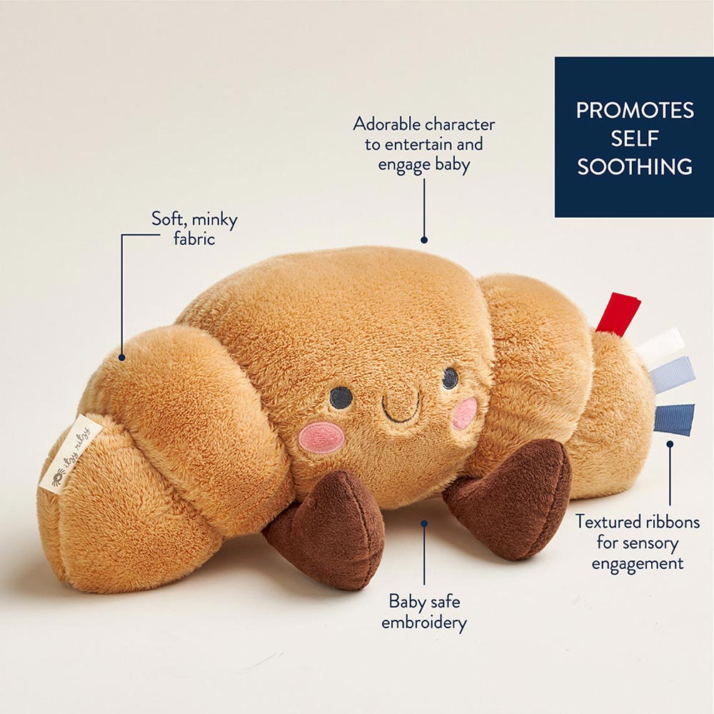 *Itzy Ritzy Sweetie Snuggles - Chloe the Croissant 12"