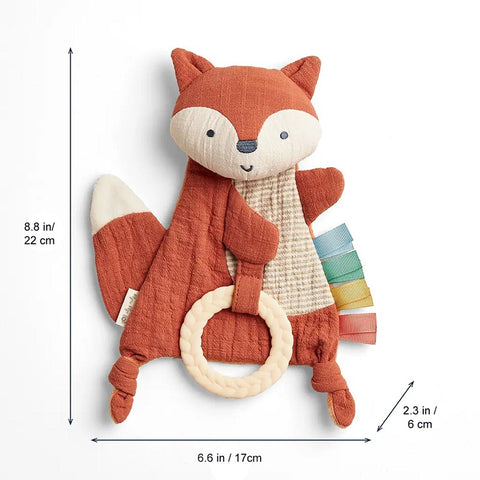 *Itzy Ritzy Bitzy Crinkle Toy & Teether - Fox