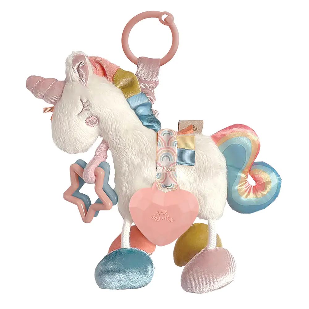 *Itzy Ritzy Link & Love Teething Activity Toy - Unicorn