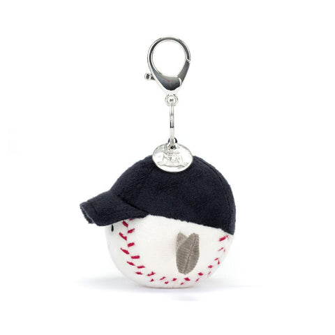 *Jellycat Amuseables Sports Baseball Bag Charm