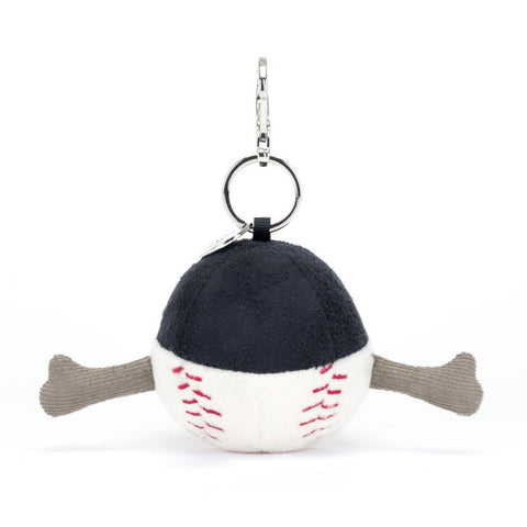 *Jellycat Amuseables Sports Baseball Bag Charm