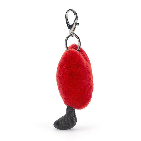 *Jellycat Amuseables Heart Bag Charm - 6"