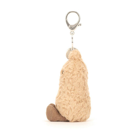 *Jellycat Amuseables Peanut Bag Charm - 7"