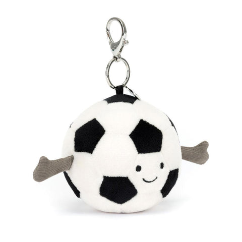 *Jellycat Amuseables Sports Soccer Bag Charm