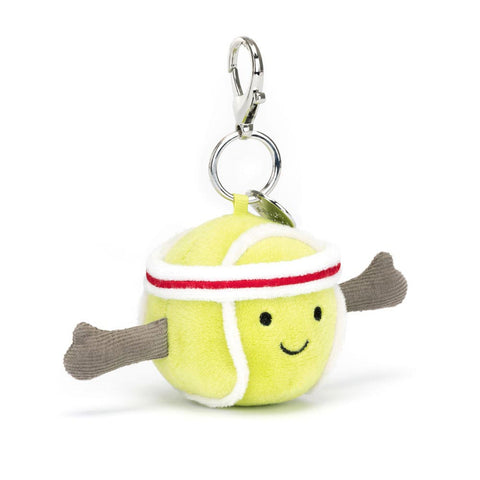 *Jellycat Amuseables Sports Tennis Bag Charm