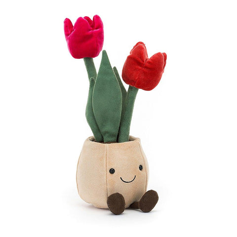 *Jellycat Amuseable Tulip Pot - 12"