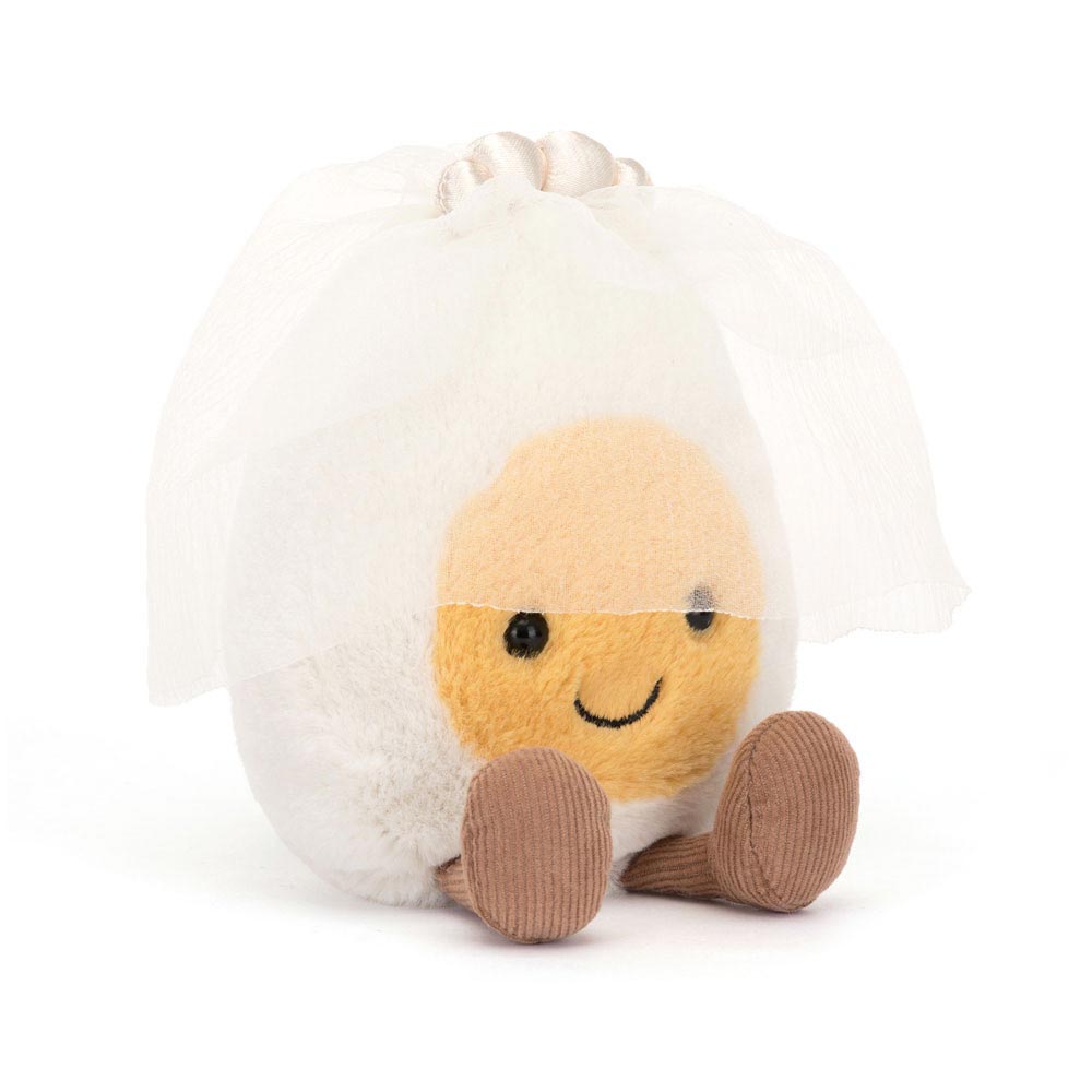 *Jellycat Amuseables Boiled Egg Bride - 5"