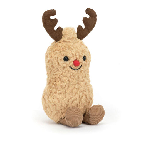 *Jellycat Amuseables Peanut Reindeer - 6"