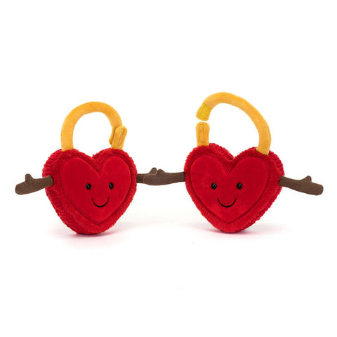 *Jellycat Amuseables Val & Tina Love Locks - 8"