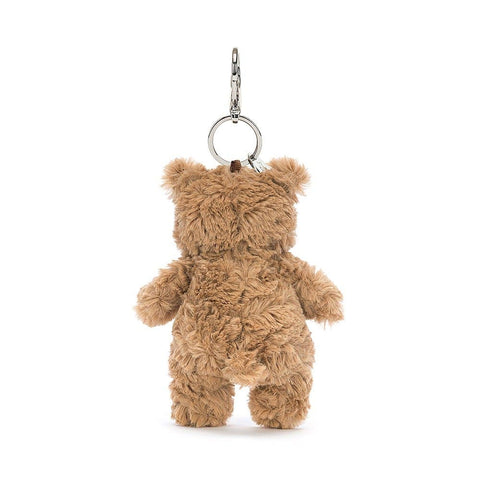 *Jellycat Bartholomew Bear Bag Charm - 7"