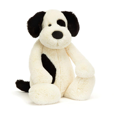 *Jellycat Bashful Puppy (Black & Cream) Huge - 20"