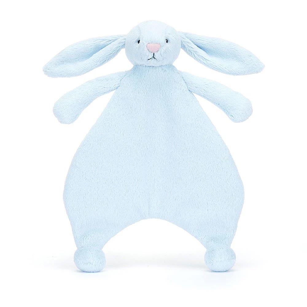 *Jellycat Bashful Blue Bunny Comforter - 11"