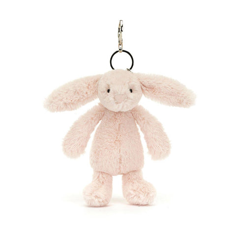 *Jellycat Bashful Blush Bunny Bag Charm - 7"