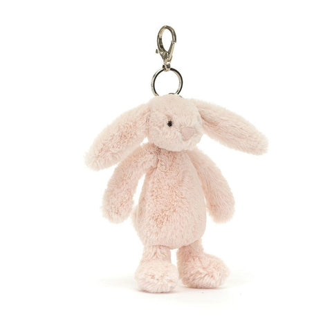 *Jellycat Bashful Blush Bunny Bag Charm - 7"