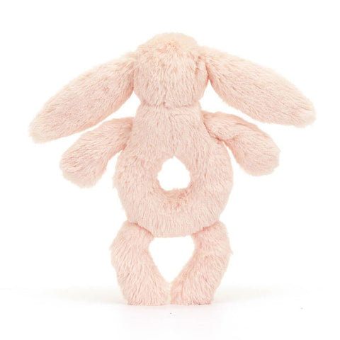 *Jellycat Bashful Blush Bunny Ring Rattle